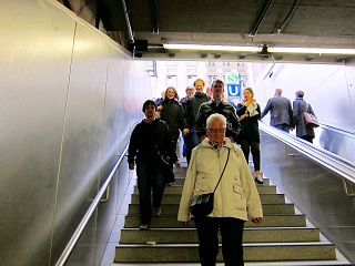 Foto vom Weg zum Deutschen Theater